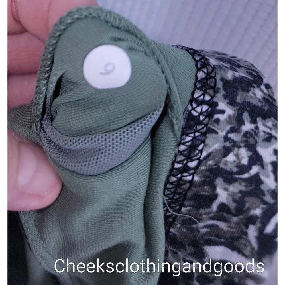 Lululemon 6 Run: Stuff Your Bra Desert Olive Green W2CGSS